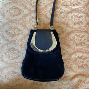 Vintage Bellido made for Susan Gail black shoulder bag